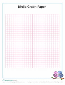 Birdie Graph Paper