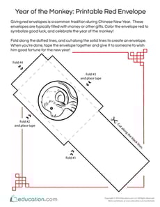 Red Envelope: Year of the Monkey