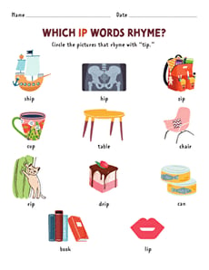 Which IP Words Rhyme?