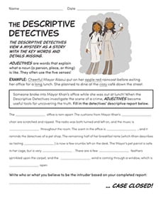 The Descriptive Detectives