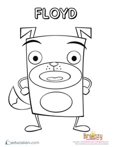 Floyd Coloring Page