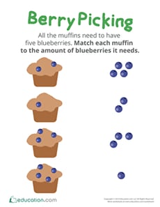 Berry Picking: Practicing Counting