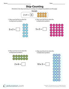 Learning Skip-Counting