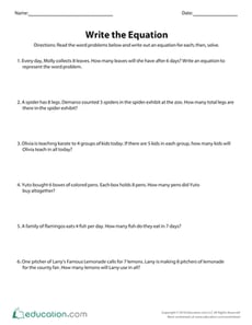 From Words to Numbers: Multiplication Word Problems