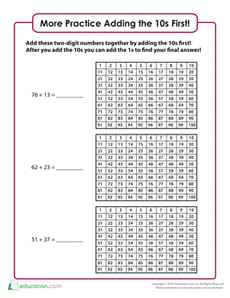 Add the 10s First! (Part Two)