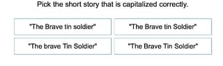 Capitalization of Titles and Headings 2