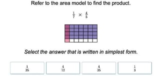 Fractions and Area Models 2