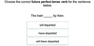 Future Tense Verbs 3