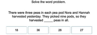 One-Digit Multiplication Word Problems