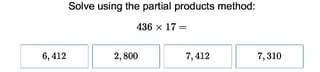 Multi-Digit Multiplication and Partial Products 2
