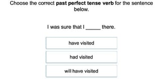 Past Tense Verbs 3