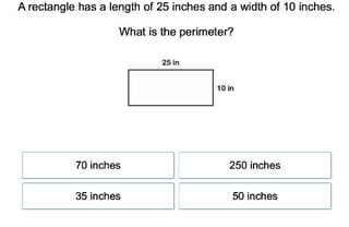 Perimeter and Addition