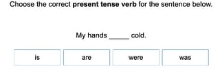 Present Tense Verbs 1