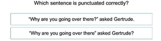 Punctuation in Dialogue 3