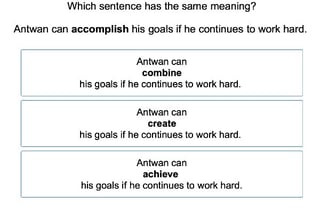 Synonyms and Antonyms 2