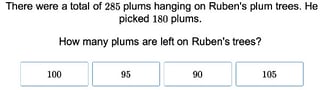 Three-Digit Subtraction Word Problems