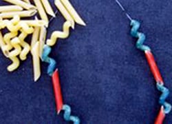 Make Noodle Necklaces!