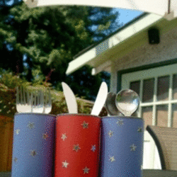 4th of July Picnic Caddy