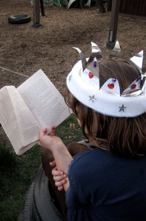 Kindergarten English Language Arts Activities: Craft a Royal Reading Crown