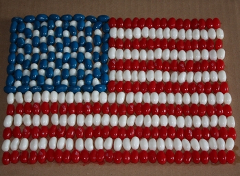 Mosaic American Flag