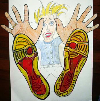 Make Free-Fall Foreshortening Art!