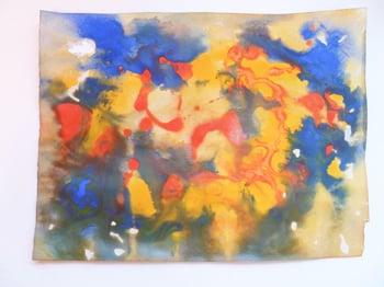 Poured Paint Art large image