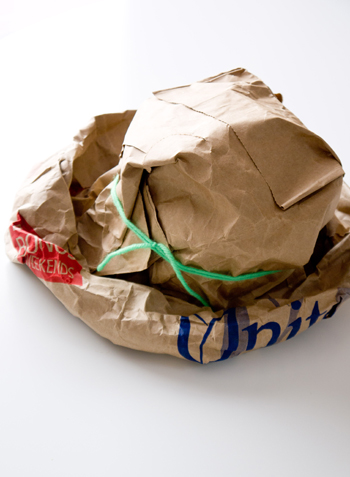 Paper Bag Hat