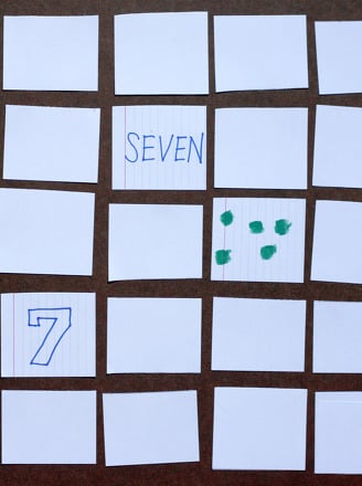 Kindergarten Math Activities: Play Triple Match!