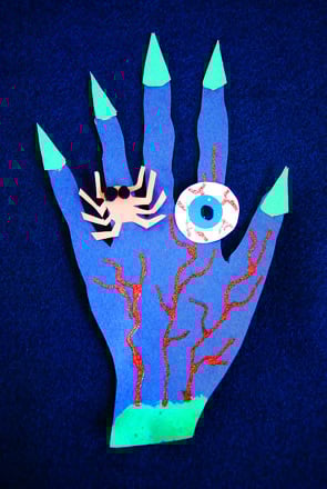 Scary Hand Halloween Decoration