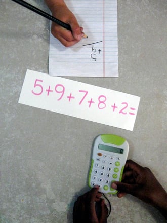 2nd Grade Math Activities: Math Race