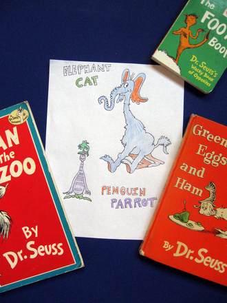 Make a Seuss Sleep Book with Nonsense Creatures!