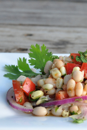 Red and White Bean Salad