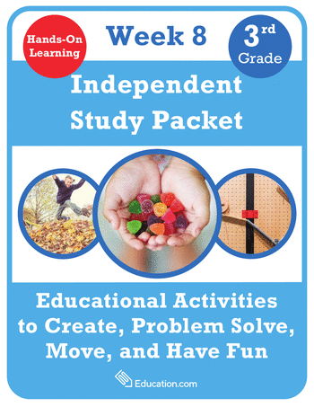 Third Grade Independent Study Packet - Week 8