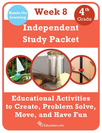 Fourth Grade Independent Study Packet - Week 8