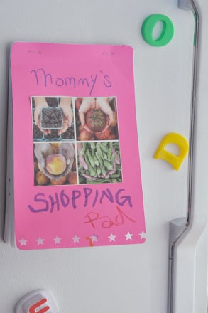 Preschool Math Activities: DIY Notepad