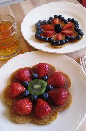 Flower Pancakes