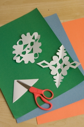 Make Snowflake Counting Cards
