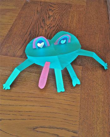 Valentine's Day Frog