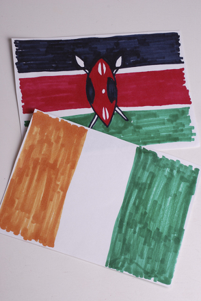 African Flag Banner