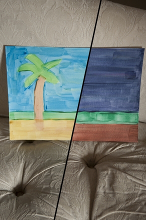 Create a Two-Sided Opposites Painting