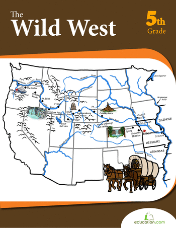 5th Grade root Workbooks: The Wild West