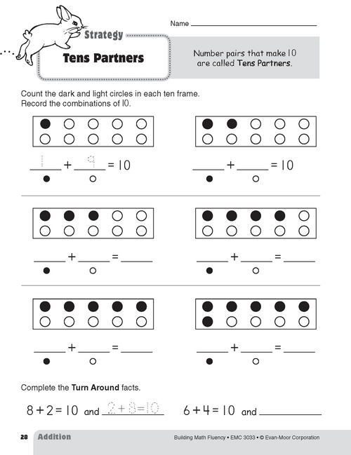 Building Math Fluency, Grade 1: Addition | Teacher Edition | Workbook ...