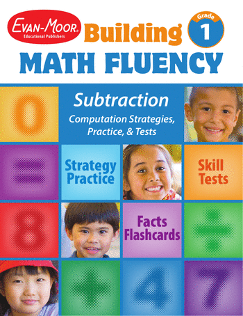 1st Grade Math Workbooks: Building Math Fluency, Grade 1: Subtraction