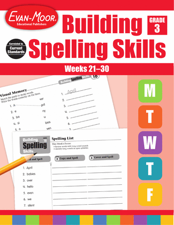 Building Spelling Skills, Grade 3: Weeks 21–30 large image