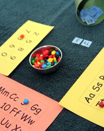 Homemade Letter Bingo