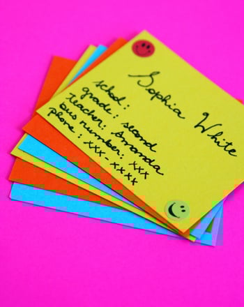 Make Back to School Business Cards!