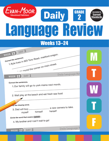 Daily Language Review, Grade 2: Weeks 13–24 large image