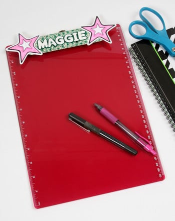 Decorate a Homework Clipboard!