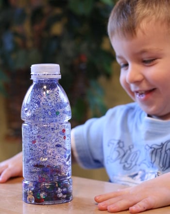 Underwater I Spy Alphabet Bottle