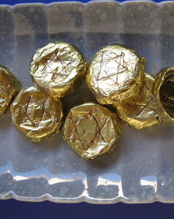 Hanukkah Gelt Cookies